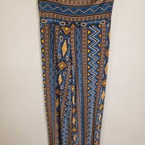 Printed Flare Yoga Pants